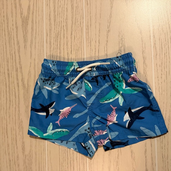 Carter’s Baby Boy Shark Swim Set Size 6 Months UPF 50+ 2Pc Blue NEW - Picture 5 of 10
